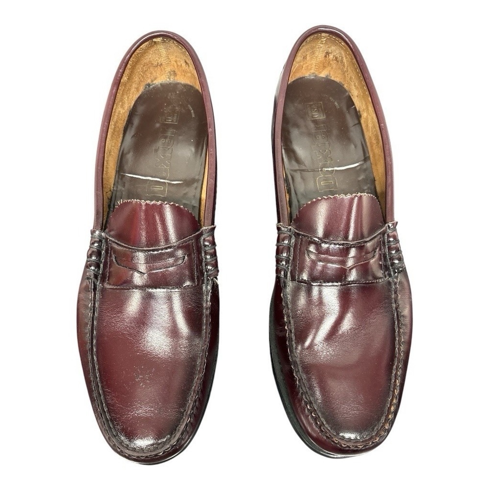 Dexter Handsewn Vintage Loafer Mens 12 Brown Leather Made In USA Slip On Classic - Picture 3 of 9